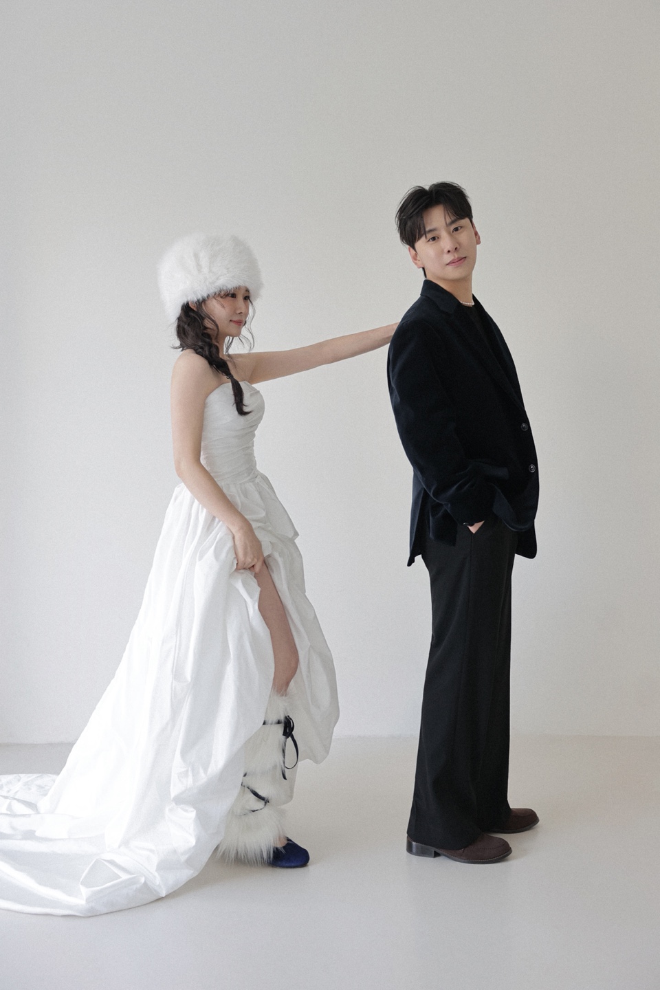 웨딩 커버 사진